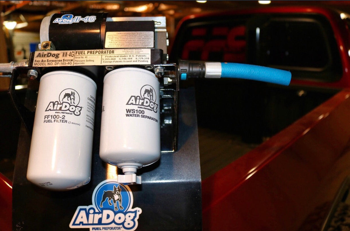 AirDog II-4G 2nd GEN P-Pump 1994-1998 Dodge Cummins 5.9L (Preset at 25-30psi)