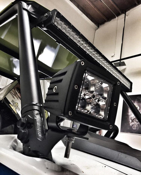 Polaris RZR 1000 & 2014+ RZR 900 30" LED Light Bar Roof Mounts GGLighting