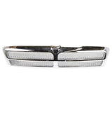 New Chrome Shell w/ Silver Insert Grille for Dodge Ram 1500 2500 3500 1994-2002 Far From Stock