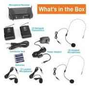 Pyle® Premier Series Professional UHF Wireless Microphone System TekShack