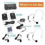 Pyle® Premier Series Professional UHF Wireless Microphone System TekShack