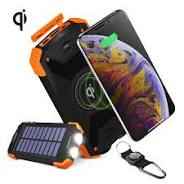 HyperGear® Solar 10,000 mAh Wireless Power Bank HyperGear