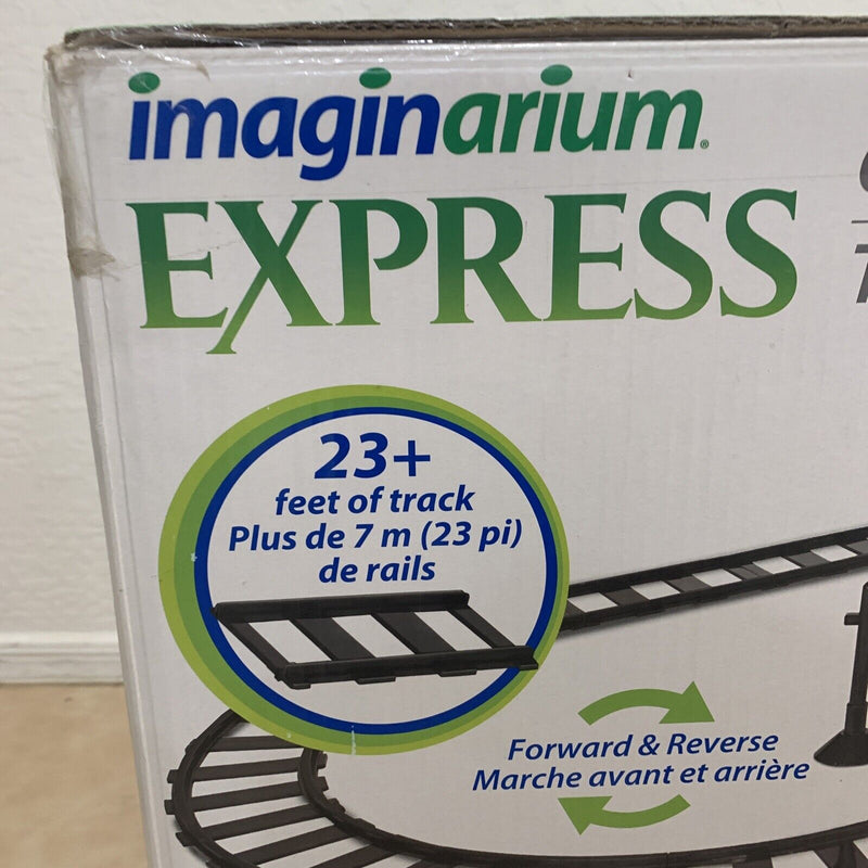 Imaginarium Express 6V Ride-On Train Set with Battery-Powered Lights and Sounds