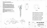 Under Axle Bar Mount, 3 1/2in & 4in Axle, U-Bolts Down S&B