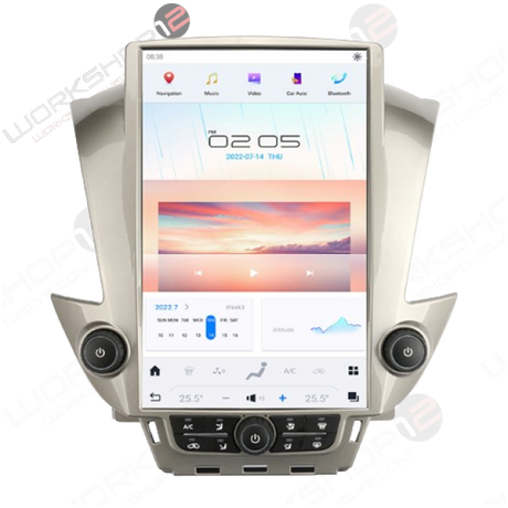 GMC Yukon 14.4 2015-2020 Workshop 12 Tesla-Style Screen Workshop 12