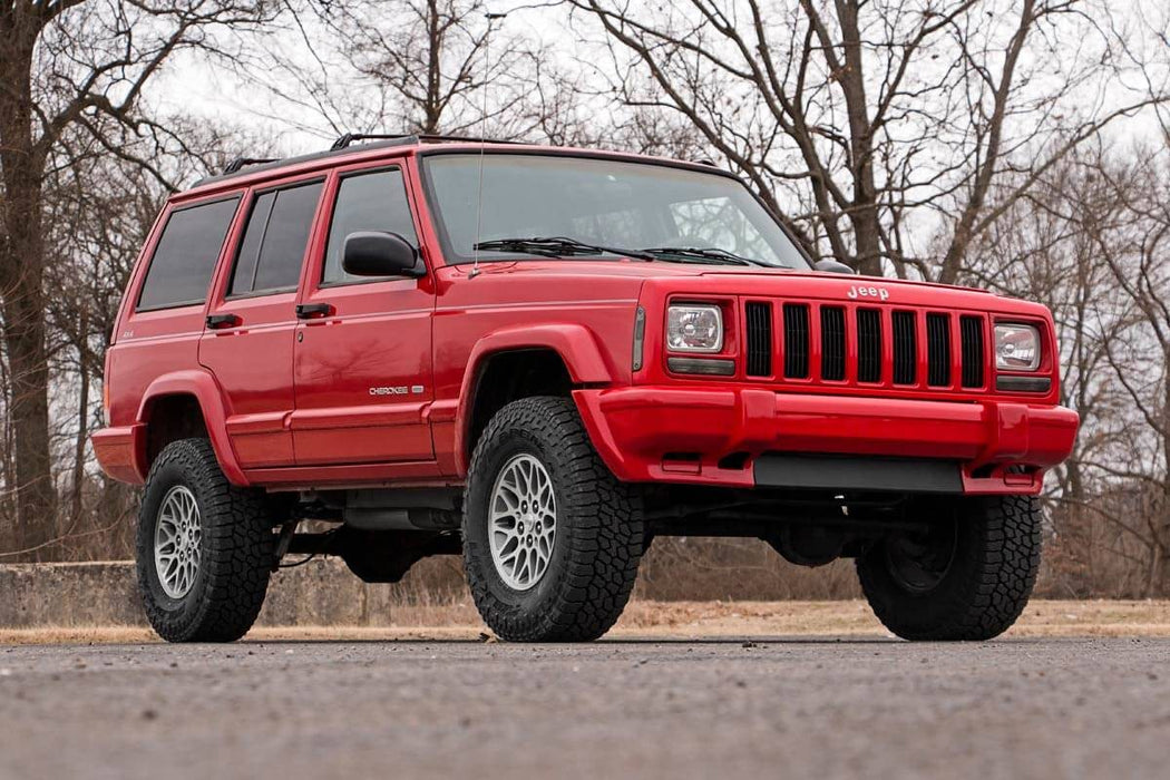 3 Inch Lift Kit | SII | RR AAL | V2 Shocks | Jeep Cherokee XJ 2WD/4WD (84-01)