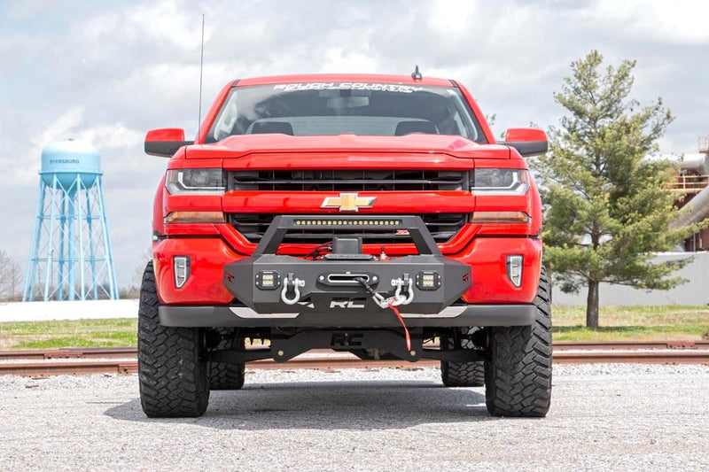 EXO Winch Mount Kit | Chevy Silverado 1500 2WD/4WD (2007-2018 & Classic)