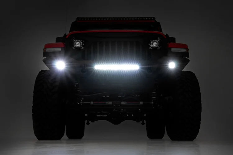 Rough Country Front Bumper Skid Plate | Jeep Gladiator JT/Wrangler JK & JL/Wrangler Unlimited 4WD