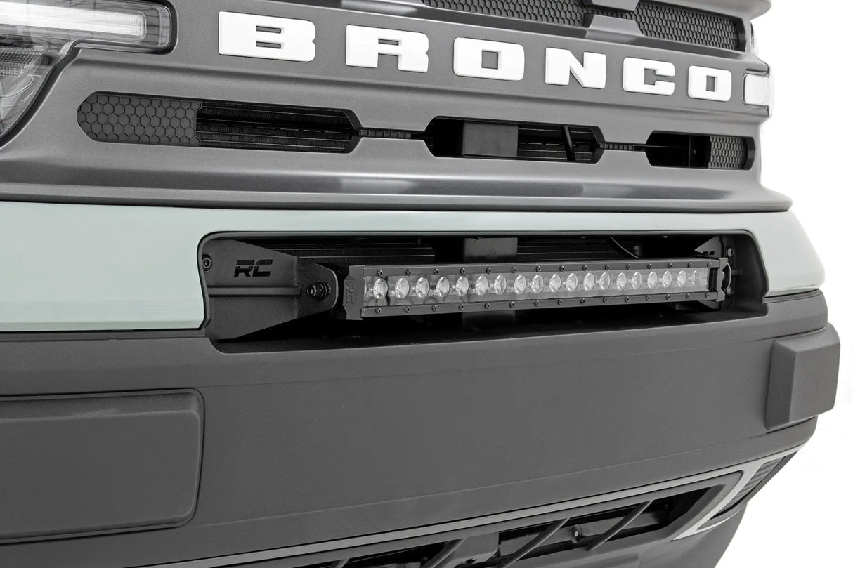 Rough Country 20 Inch Black Series LED Light Bar Single Row 70720BL