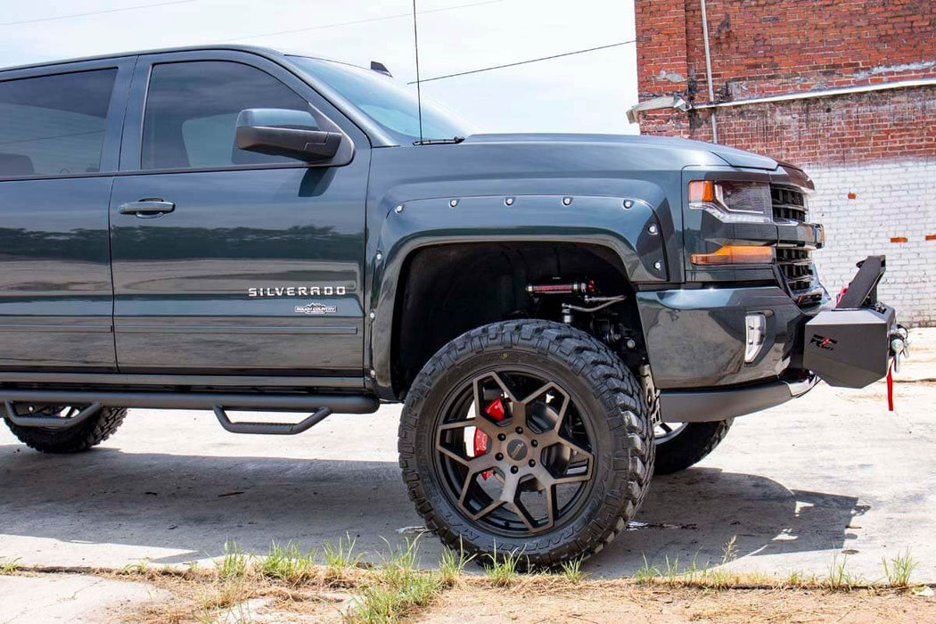 7 Inch Lift Kit | Bracket | Vertex/V2 Shks | Chevy/GMC 1500 (14-16)