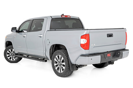 Oval Nerf Step | Crew Cab | Black | Toyota Tundra 2WD/4WD (2007-2021)