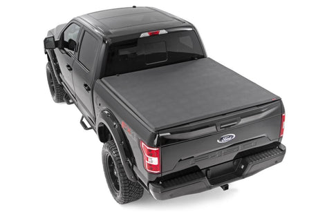 Soft Tri-Fold Bed Cover | 5'7" Bed | Ford F-150 (21-24)/F-150 Lightning (22-24) 