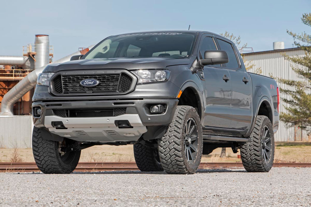 3.5 Inch Lift Kit | N3 | Cast Steel Knuckles | Ford Ranger 4WD (2019-2023)