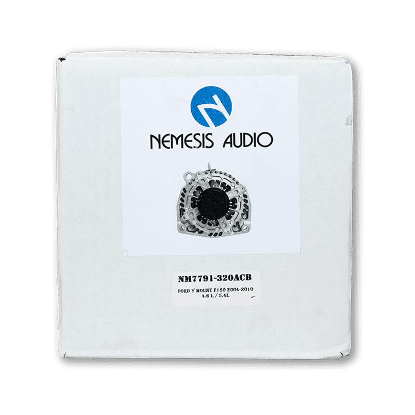 Nemesis Audio NM7791-320ACB 320A High Output Alternator – Ford F150