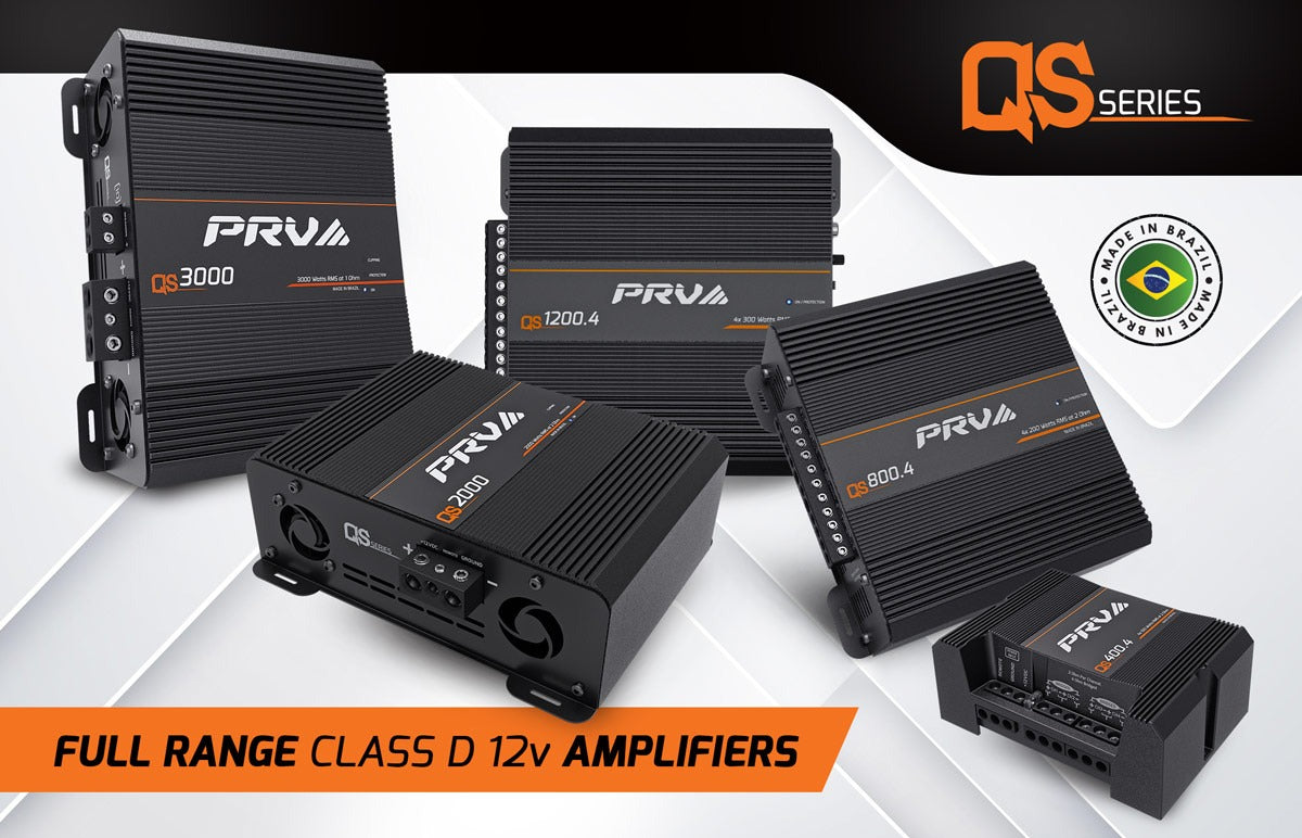 PRV Audio QS800.4 | 4-Channel Class D Amplifier PRV Audio