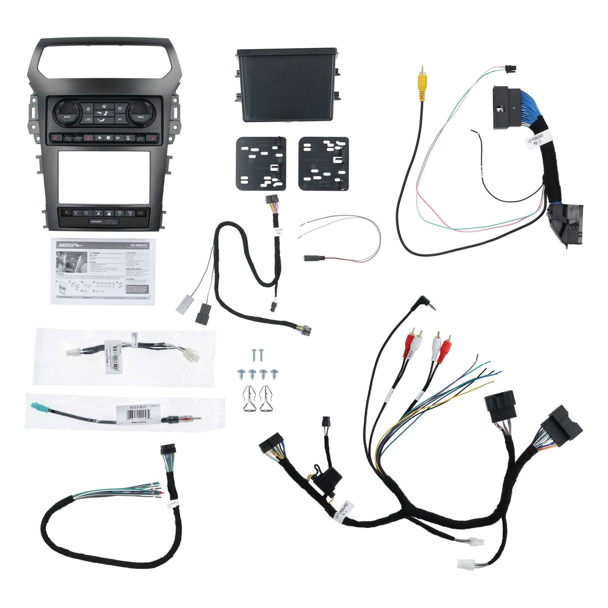 Metra Dash Kit Ford Explorer 2011-2019 (Non-Sony With Factory 8" Screen) Metra