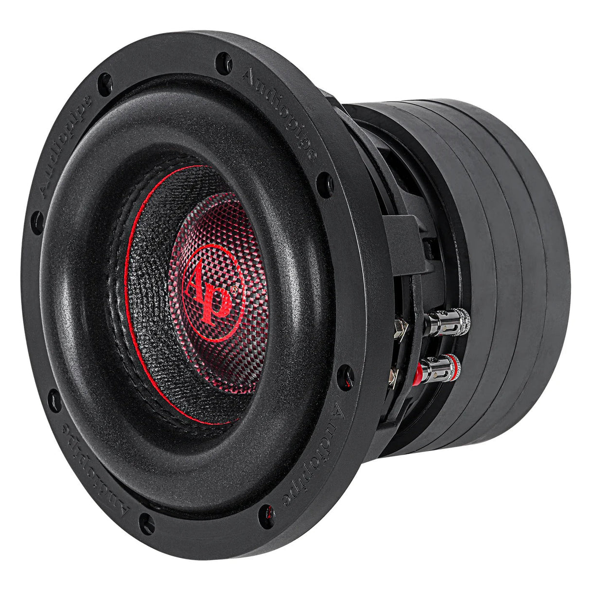 Audiopipe TXX-BDC-IV-6 | 6" 250W RMS Quad Stack Composite Cone Subwoofer DVC Audiopipe
