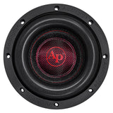 Audiopipe TXX-BDC-IV-6 | 6" 250W RMS Quad Stack Composite Cone Subwoofer DVC Audiopipe