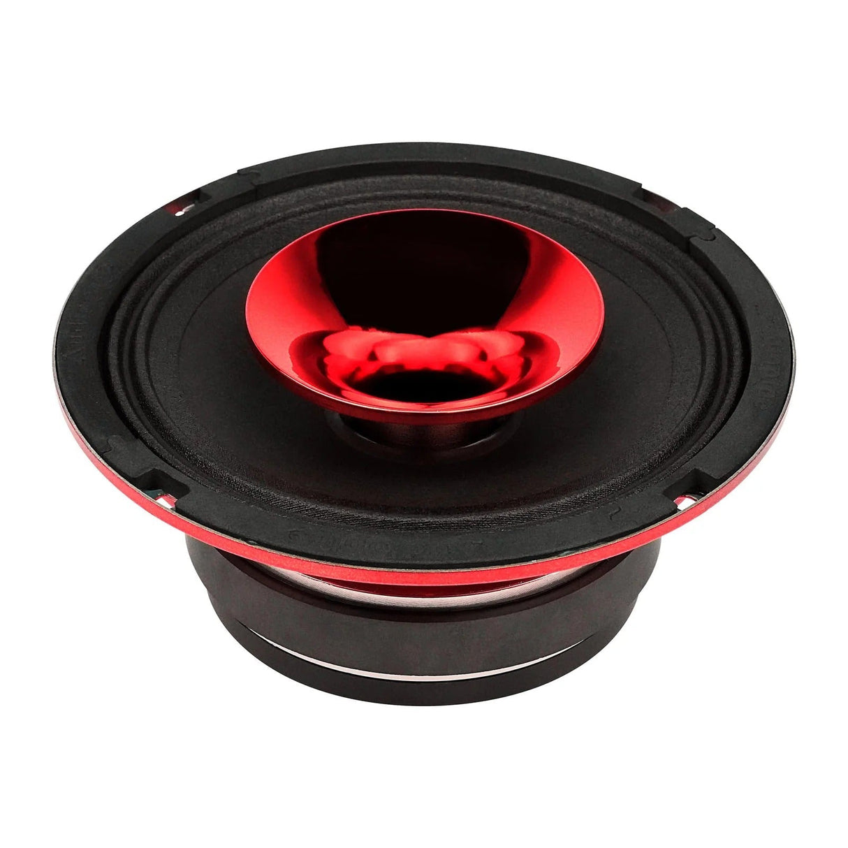 Audiopipe APMB-628GH-RED 6.5" 150W RMS Compression Horn Midrange Speaker (Single) Audiopipe