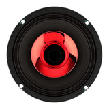 Audiopipe APMB-628GH-RED 6.5" 150W RMS Compression Horn Midrange Speaker (Single) Audiopipe