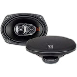 Alphasonik NS693 | 6"x9" 210W 3-Way Coaxial Speakers 3-Ohm (Pair) Alphasonik