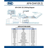 PAC AP4-CH41(R.2) Amplifier Integration Interface for Select 2013-2019 Chrysler, Dodge, Jeep, and Ram Vehicles PAC