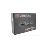 Alphasonik NS683 | 6"x8" 180W 3-Way Coaxial Speakers 3-Ohm (Pair) Alphasonik