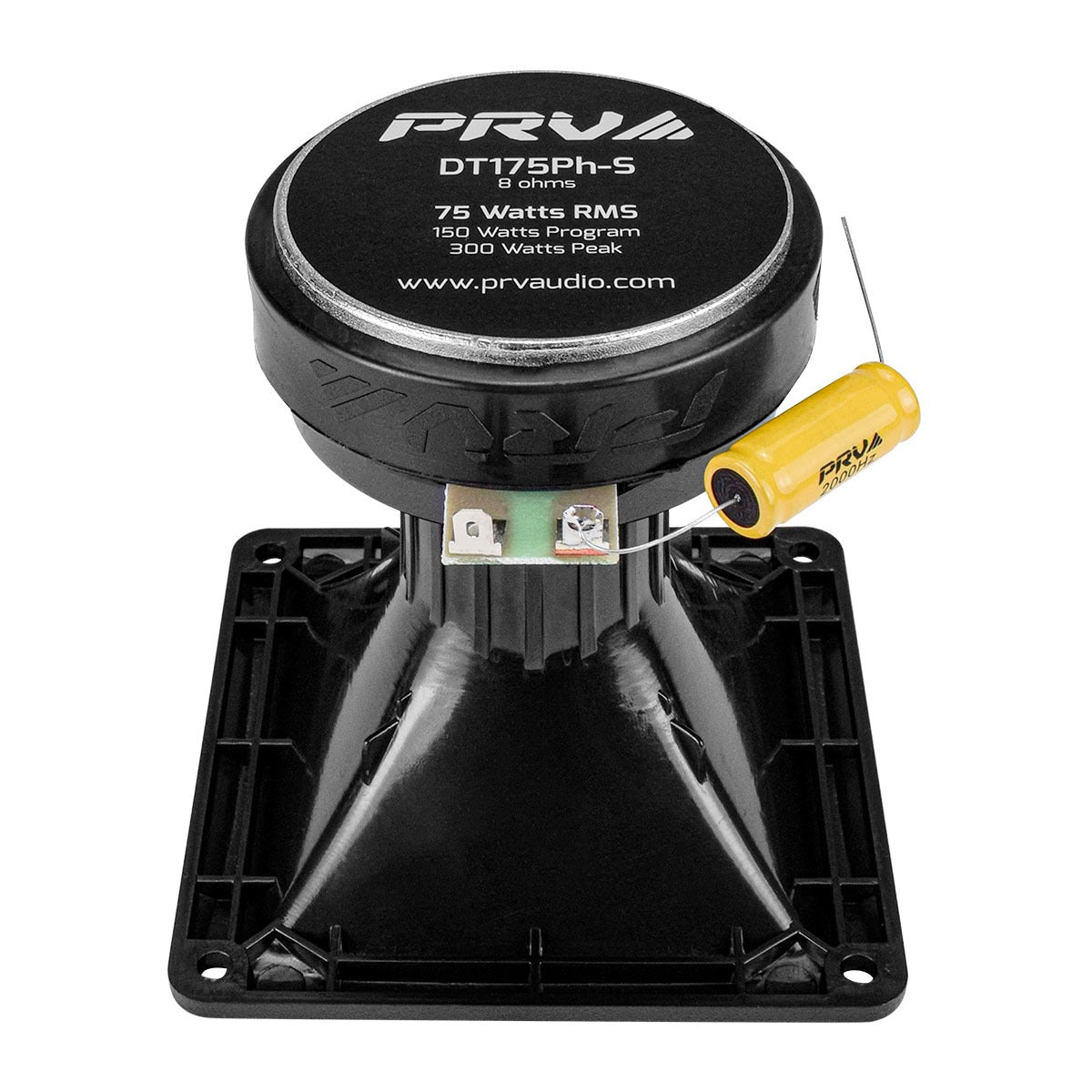 PRV Audio WG175PH 1" Exit Phenolic Compression Driver + Horn Combo PRV Audio