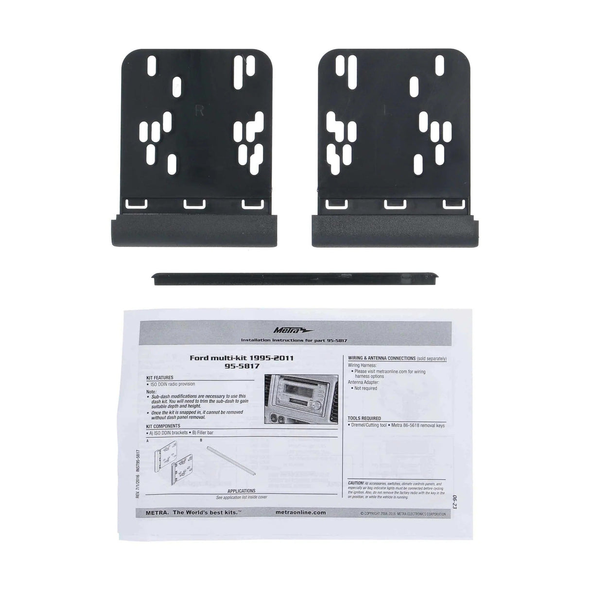 Metra 95-5817 Ford/Lincoln/Mercury/Mazda Multi-Kit 1995-2011 Metra