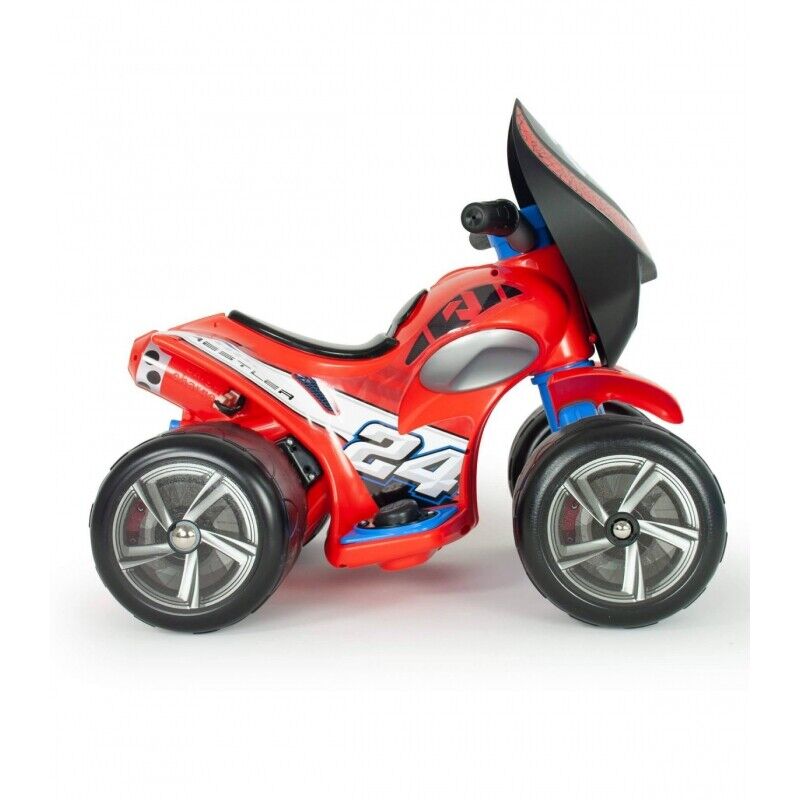 INJUSA Quad Wrestler 6V Red - Perfect Ride for Kids up to 25kg