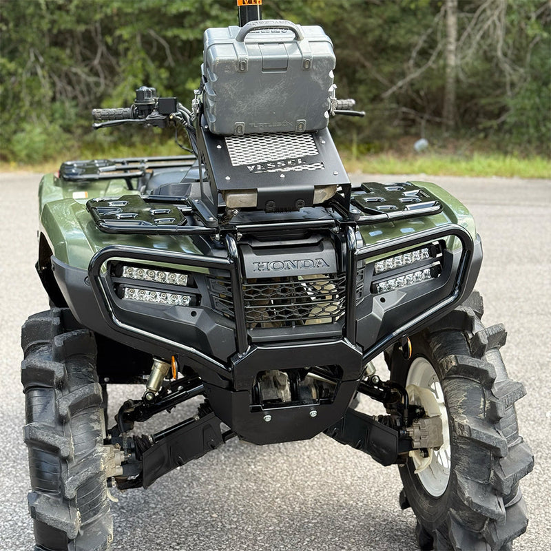 Dual Wide 8" LED Headlights for 2014+ Honda Rancher, Foreman, Rubicon Vessel Powersports