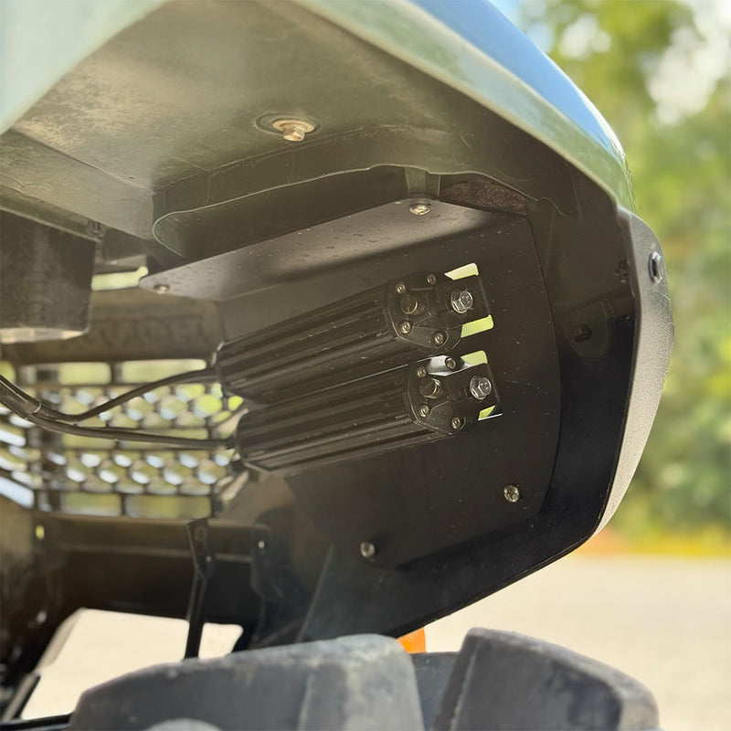 Dual Wide 8" LED Headlights for 2014+ Honda Rancher, Foreman, Rubicon Vessel Powersports