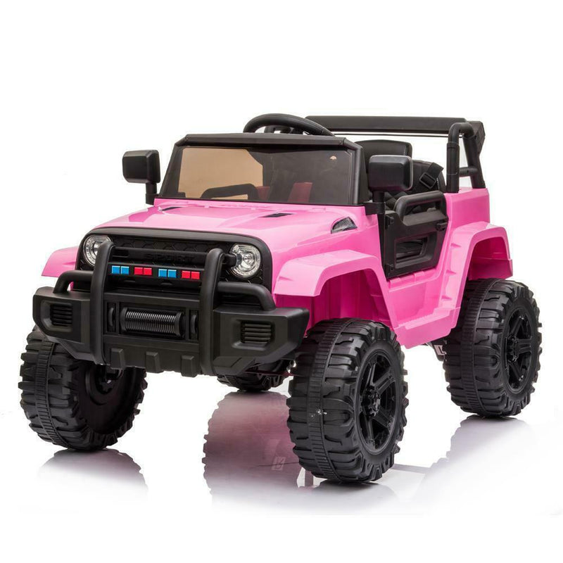 Interactive 12V Electric Ride On Truck for Kids with 3 Modes, Lights, Music, and Remote Control