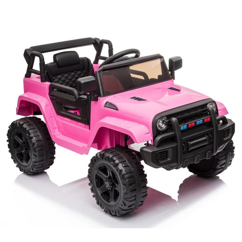 Interactive 12V Electric Ride On Truck for Kids with 3 Modes, Lights, Music, and Remote Control