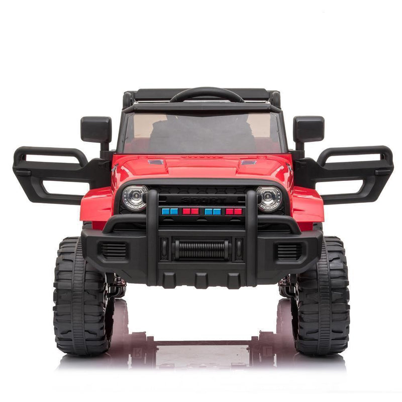 Interactive 12V Electric Ride On Truck for Kids with 3 Modes, Lights, Music, and Remote Control