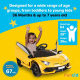 Electric Ride-On Truck for Kids with Remote Control, Music, and Lights - Perfect Gift