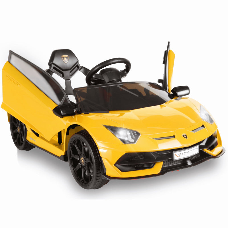 Premium 12V Ride-On Car for Kids with Remote Control, Lights, Music, and Openable Doors