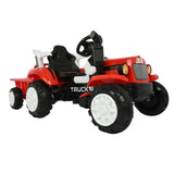 Interactive Electric Tractor Scooter for Kids with Detachable Trailer - Perfect for Playtime Fun!
