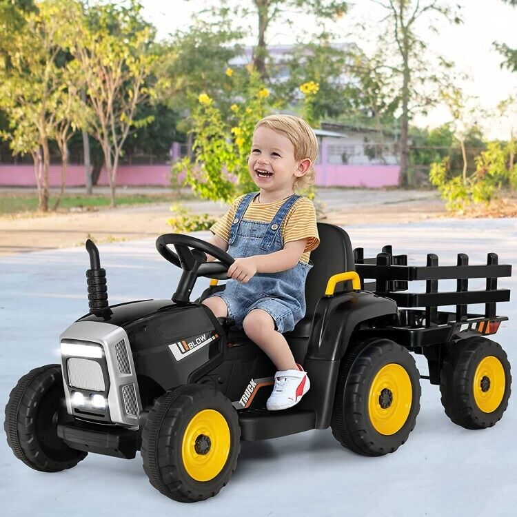 Interactive Kids Ride-On Tractor with Lights and Music - Perfect for Imaginative Play!