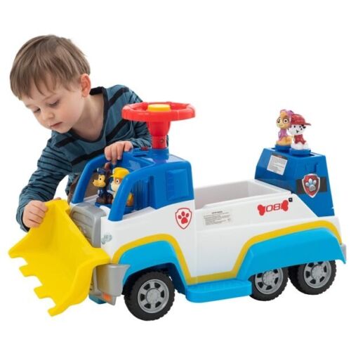 Interactive Paw Patrol Ride-On Car with Action Figure Pups for Imaginative Play
