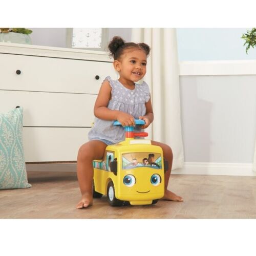 Interactive Push Car Toy for Toddlers: Wheels on the Bus Ride-On Fun for Ages 1-3 Years