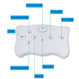 Interactive Ride-On Car for Kids with Music, Lights, and Remote Control