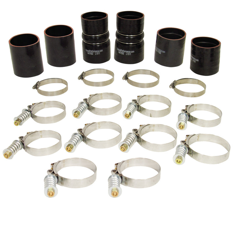 Intercooler Hose & Clamp Kit Ford 7.3L Power Stroke 1999.5-2003