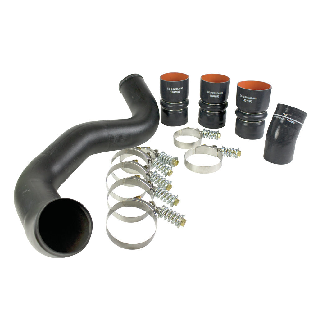 Intercooler Hose & Clamp Kit w/Intake Pipe Ford 6.0L Power Stroke 2003-2007
