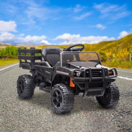 Introducing the Powerful LZ-926 Off-Road Vehicle Battery with Remote Control in Sleek Black Design