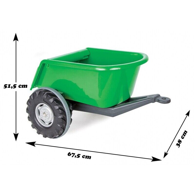 Introducing the Revolutionary WOOPIE Green 35 kg Trailer Tipper - The Ultimate Heavy-Duty Solution!