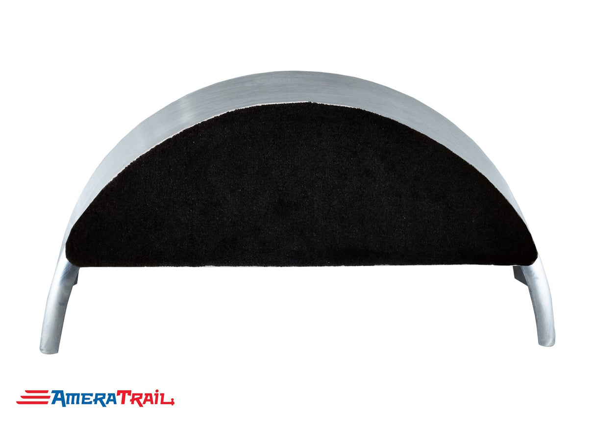 Single Axle Smooth Fender, 9" Wide, Available with Carpeted Fender Pad - Amera Trail Original Equipment