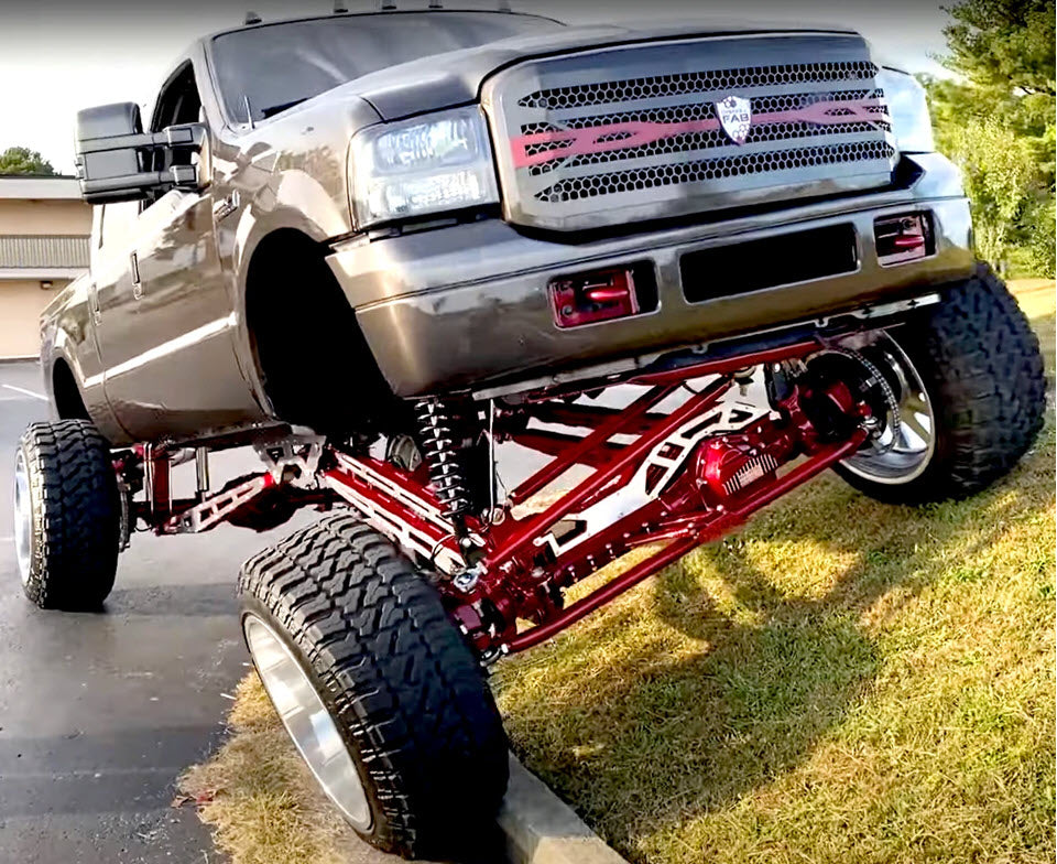 15-21" Identity Series Suspension Lift Kit for 2023 to 2026 Ford F250/F350 Super Duty 4WD Stryker Off Road Design