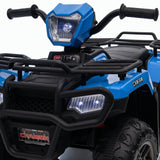 Jeep 24V/12V Kids Electric Ride-On Car with Remote Control, 3 Speeds, and LED Lights