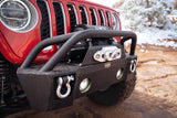 DV8 Offroad 07-18 Jeep JK, 18+ JL/ JT Jeep Wrangler Pocket Front Bumper